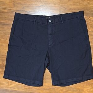 Theory Classic-Fit Short in Organic Cotton - Navy